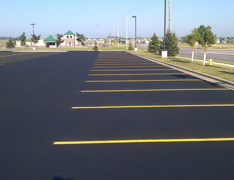 Services - Clean, Fresh Parking Lot Striping and Pavement Markings ...